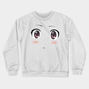 Toradora!-Taiga Blushing-Anime Eyes Crewneck Sweatshirt